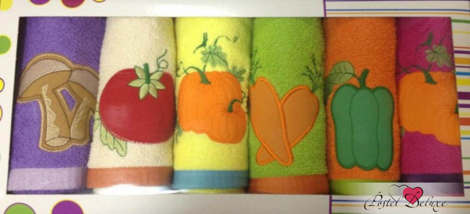{} Conegos Кухонное полотенце Vegetables (50х50 см - 6 шт)