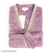 Банный халат Sidney цвет: фиолетовый