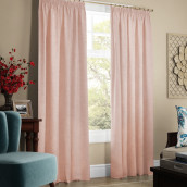 Классические шторы Софт цвет: светло-розовый