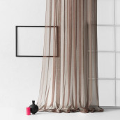 Классические шторы Стори цвет: коричневый