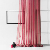 Классические шторы Стори цвет: бордовый