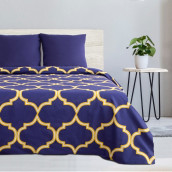 Постельное белье Вечер в Марокко цвет: фиолетовый, желтый