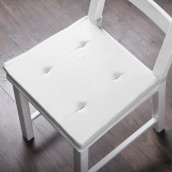 Подушка на стул Билли цвет: белый (37х42 (2 шт))