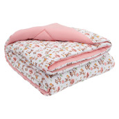 Детское постельное белье с одеялом-покрывалом Funny kids kangaroo цвет: розовый (1.5 сп)