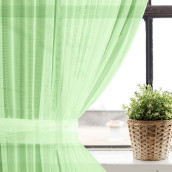 Классические шторы Fabris цвет: зеленый