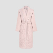 Банный халат Мишель цвет: розовый