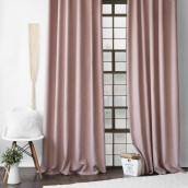 Классические шторы Конни цвет: розовый