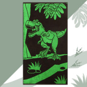 Детское полотенце Тиранозавр