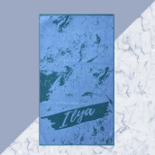 Полотенце Илья цвет: синий (50х90 см)