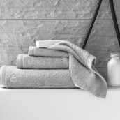 Набор из 3 полотенец Пуатье цвет: светло-серый (30х30 см - 3 шт)