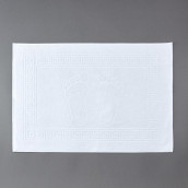 Полотенце-коврик для ног Синус цвет: белый (50х70 см)