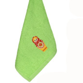 Кухонное полотенце Матрешка цвет: зеленый (30х50 см)