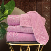 Набор из 2 полотенец Aphrodite цвет: нежно-розовый (50х85 см - 2 шт)