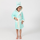 Детский банный халат Isidora цвет: мятный