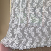 Классические шторы Donna цвет: белый (500х250 см - 1 шт)