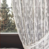 Классические шторы Осинка цвет: бежевый (500х250 см - 1 шт)