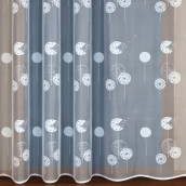Классические шторы Одуваны цвет: белый