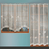 Классические шторы Разнотравье цвет: бежевый