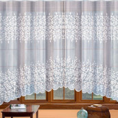 Классические шторы Lutiki цвет: белый (400х180 см - 1 шт)