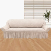 Чехол на диван Sabina цвет: кремовый (185 см)