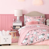 Детское постельное белье Трейси цвет: розовый (1.5 сп)