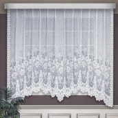 Классические шторы Nevil цвет: белый (300х160 см - 1 шт)
