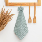 Кухонное полотенце Бантик цвет: зеленый (30х30 см)