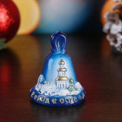Свеча Колокольчик Рождественский (7 см)