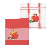 Кухонное полотенце Christmas цвет: красный (45х70 см)