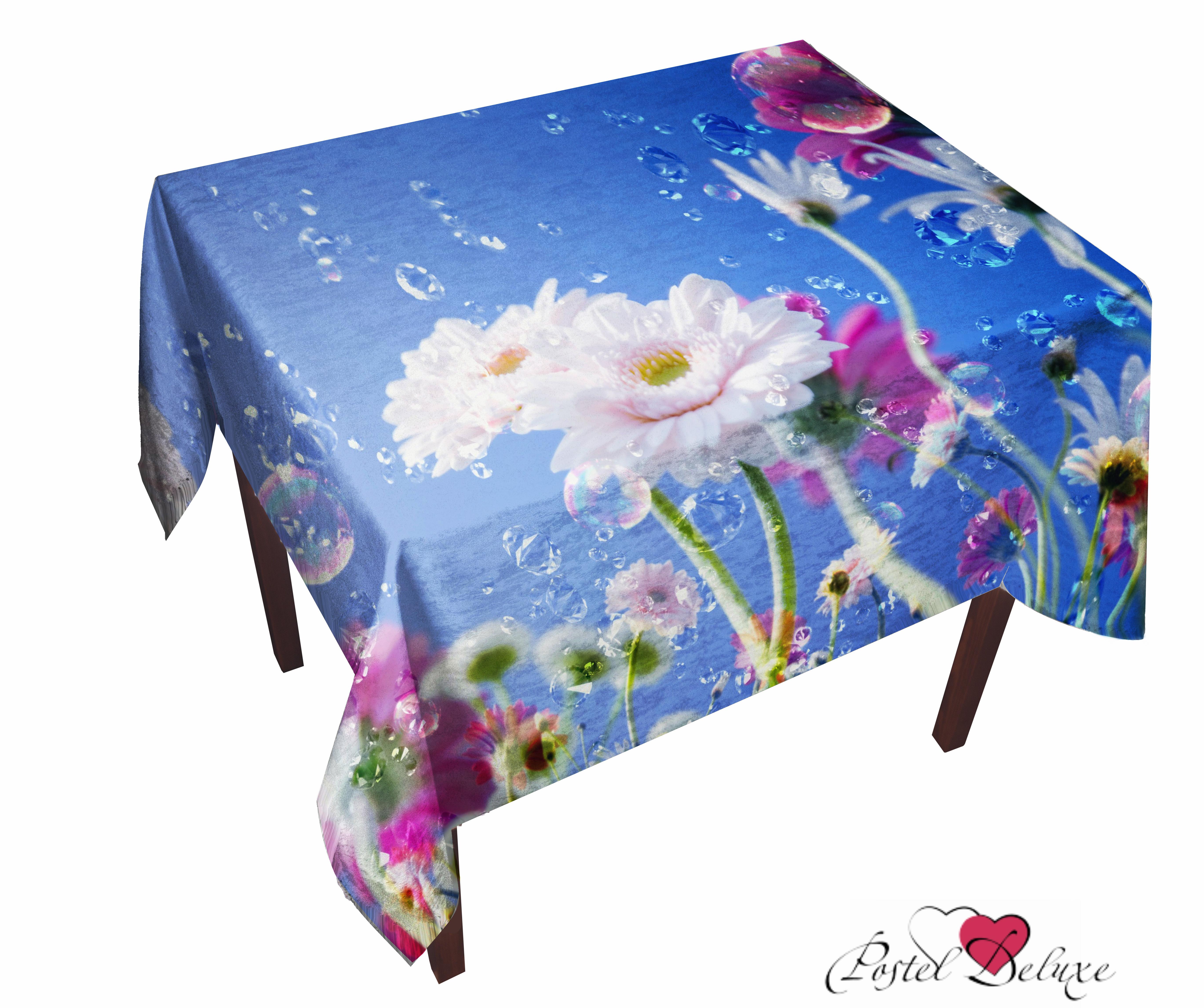 Скатерти и салфетки Elegante Скатерть Капли Росы (120х150 см)