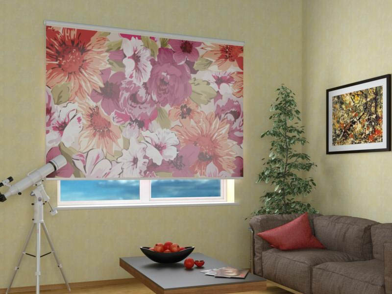 

Римские и рулонные шторы StickButik