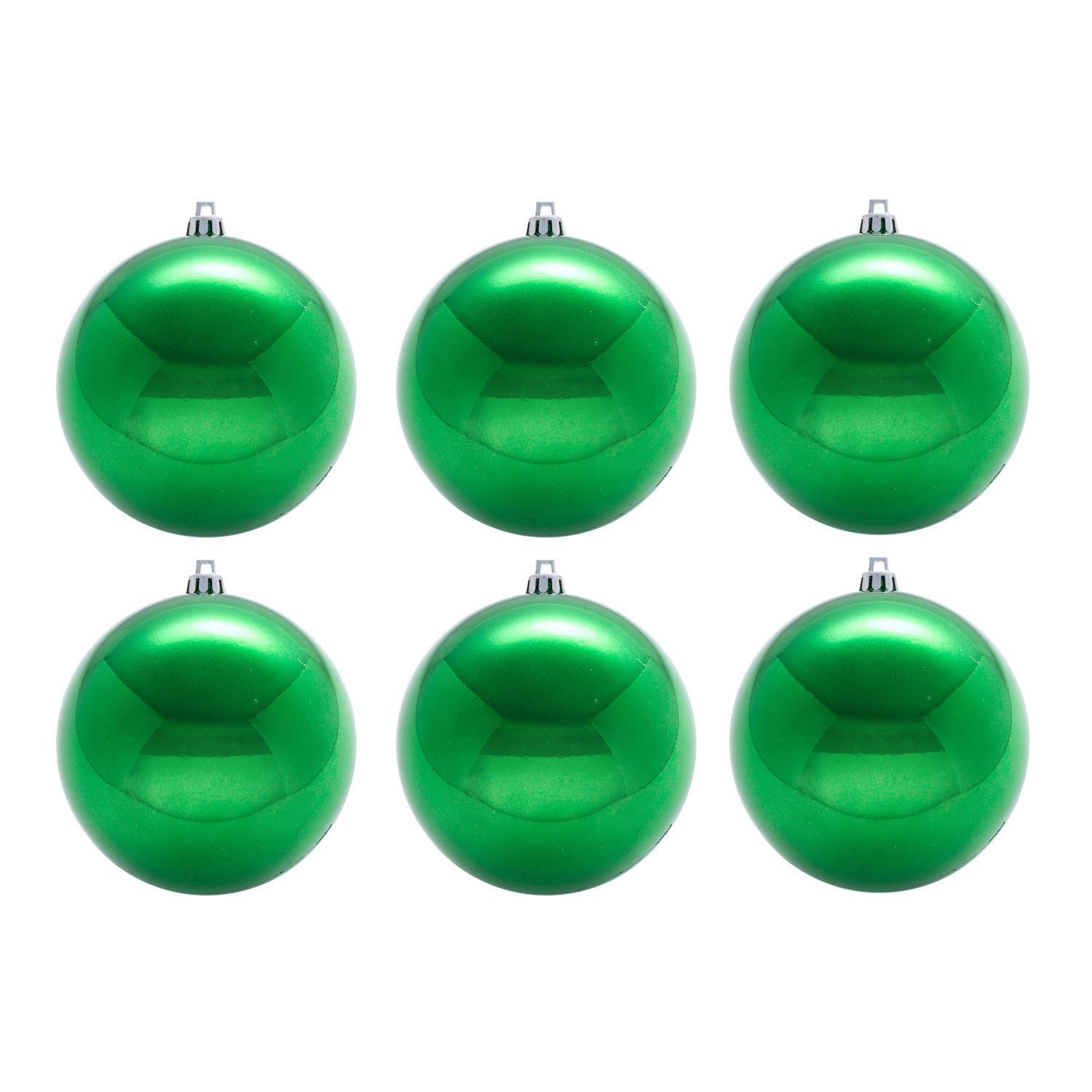 Елочные шарики Brenton Цвет: Зеленый (8 см - 6 шт), размер 8 см - 6 шт snw225166 Елочные шарики Brenton Цвет: Зеленый (8 см - 6 шт) - фото 1