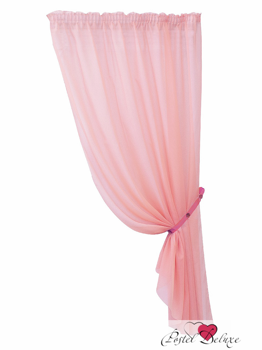 Классические шторы Dolley (148х170 см - 1 шт), размер 148х170 см - 1 шт, цвет розовый ka55782 Классические шторы Dolley (148х170 см - 1 шт) - фото 1