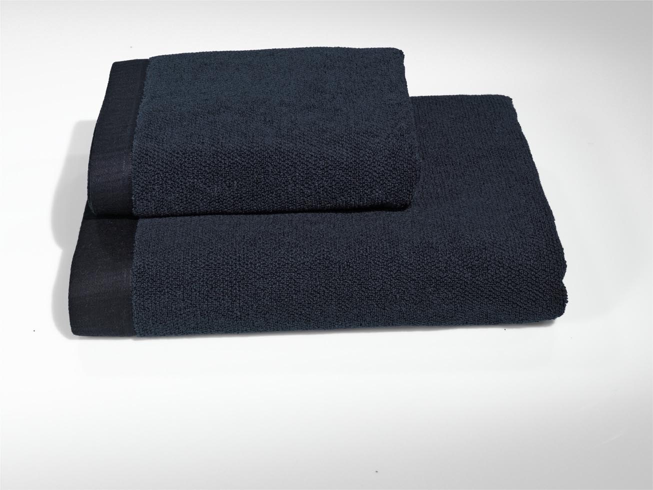 Полотенца Soft cotton Полотенце Annemarie цвет: темно-синий (85х150 см)