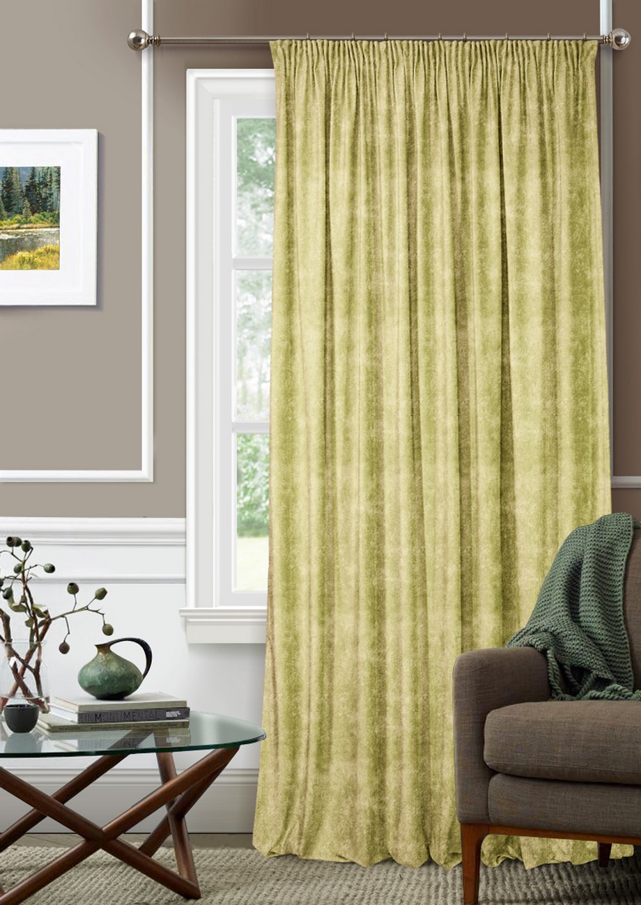 Классические шторы Savanah Цвет: Оливковый, размер {}{} ka362834 - фото 1