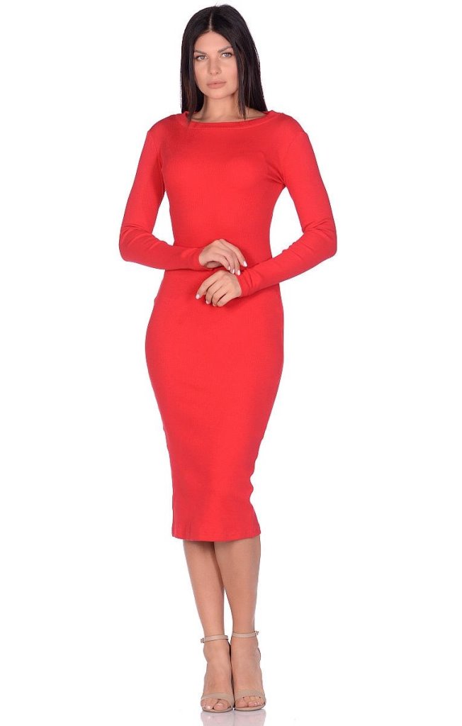 Платье Adare Цвет: Красный (44-46), размер M pmn665484 Платье Adare Цвет: Красный (44-46) - фото 1