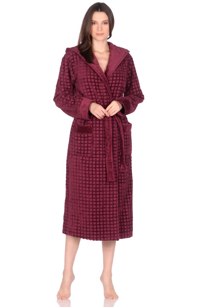Домашний халат Tracey Цвет: Сливовый (50-52), размер xL