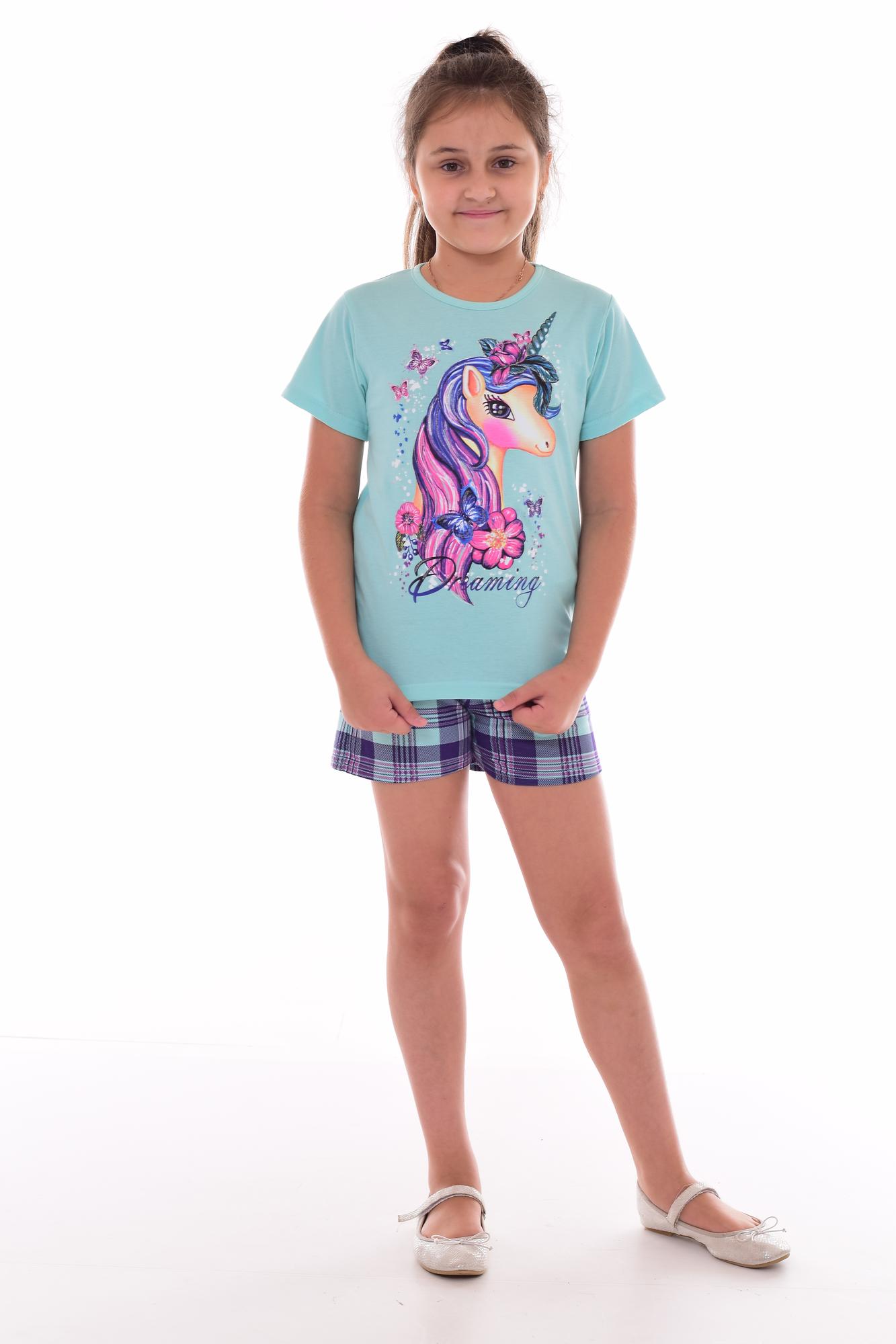 Детская пижама Iuliya Цвет: Ментоловый (140 см)