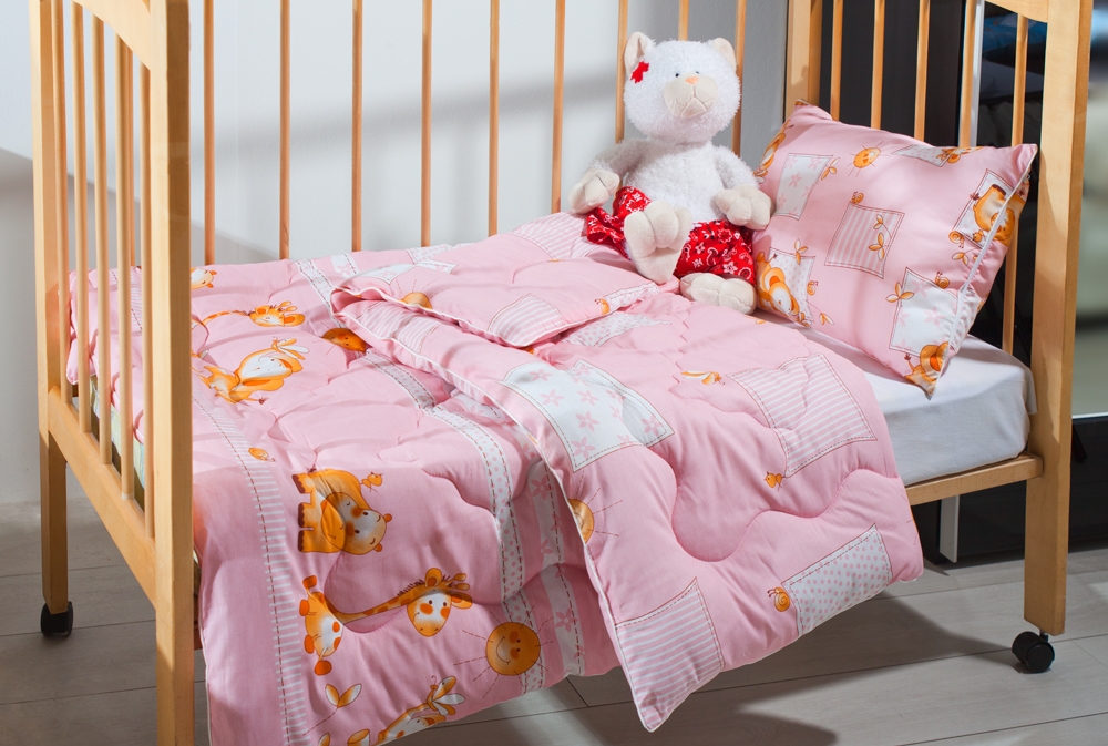 Детское одеяло Vlada Цвет: Розовый (110х140 см), размер 110х140 см pdo375782 Детское одеяло Vlada Цвет: Розовый (110х140 см) - фото 1