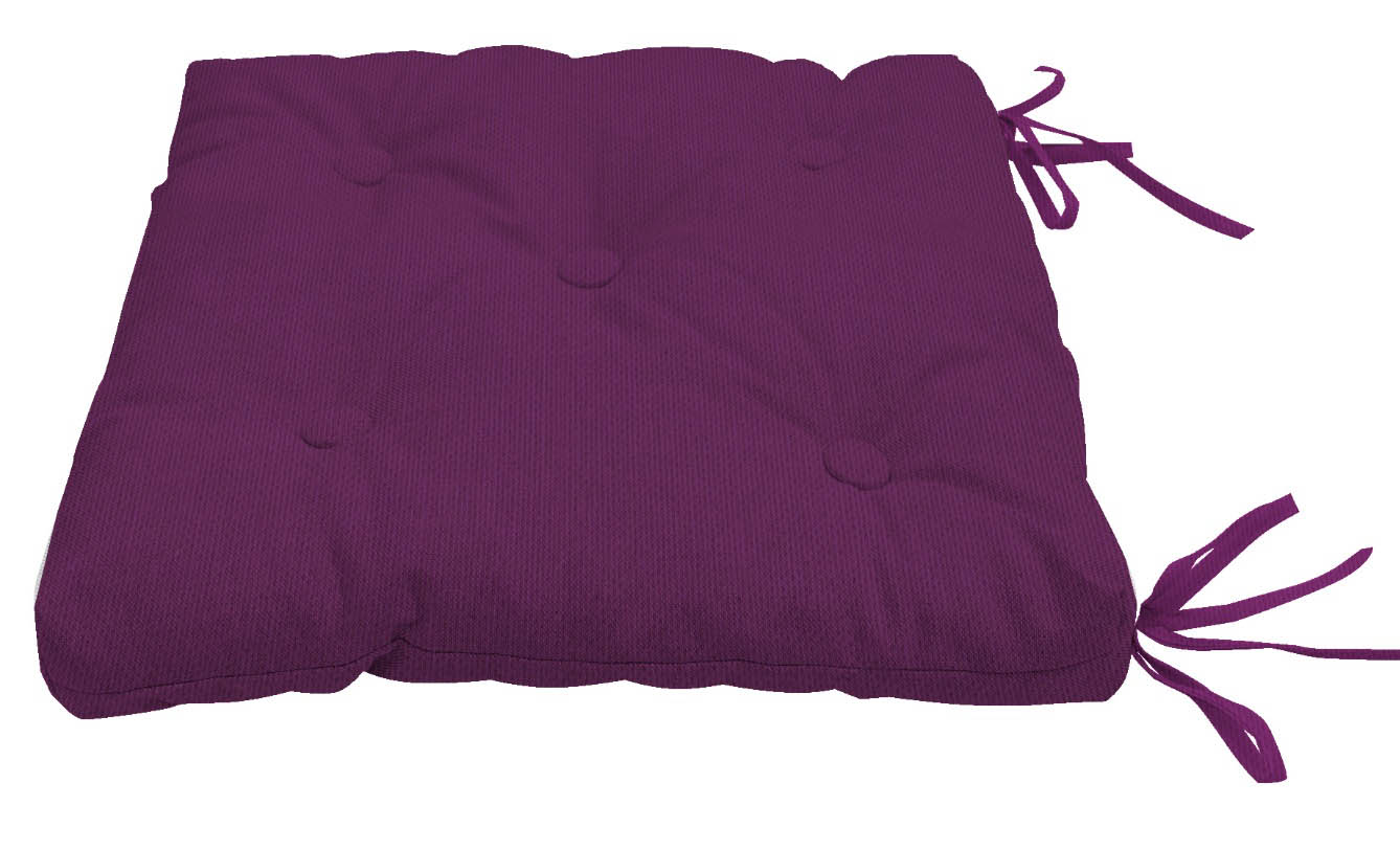Подушка на стул Нosta Цвет: Бордово-Фиолетовый (40х40), размер 40х40 ka234383 Подушка на стул Нosta Цвет: Бордово-Фиолетовый (40х40) - фото 1