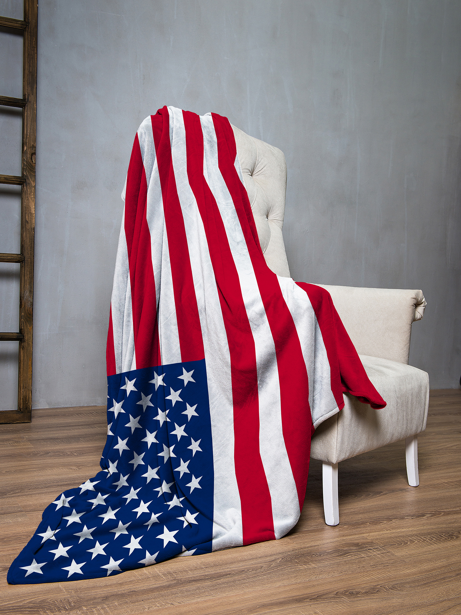 Плед Флаг США (145х200 см), размер 145х200 см sfx660542 Плед Флаг США (145х200 см) - фото 1