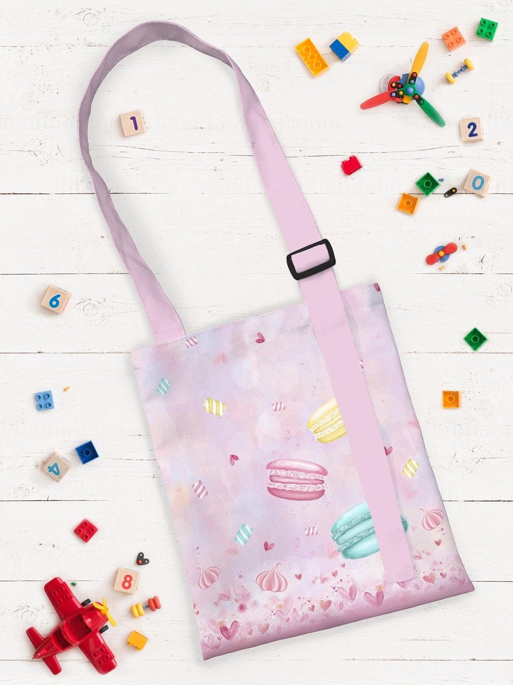 Детская сумка шоппер Сладости (21х25 см), размер 21х25 см