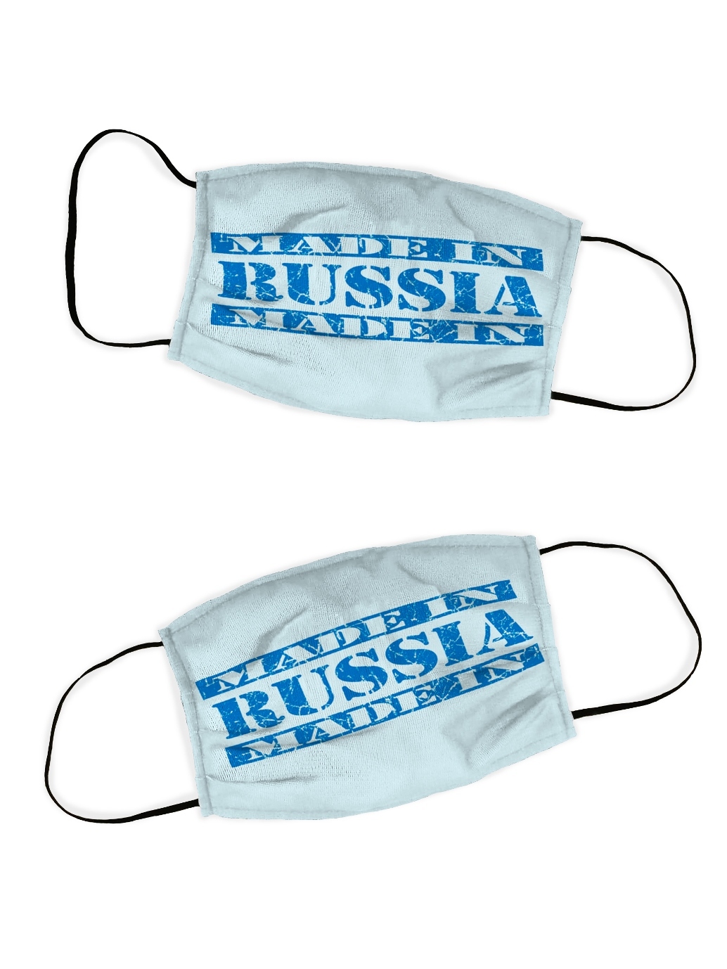 Защитная маска Сделано В России (10х16 см - 2 шт), размер 10х16 см - 2 шт sfx660668 Защитная маска Сделано В России (10х16 см - 2 шт) - фото 1