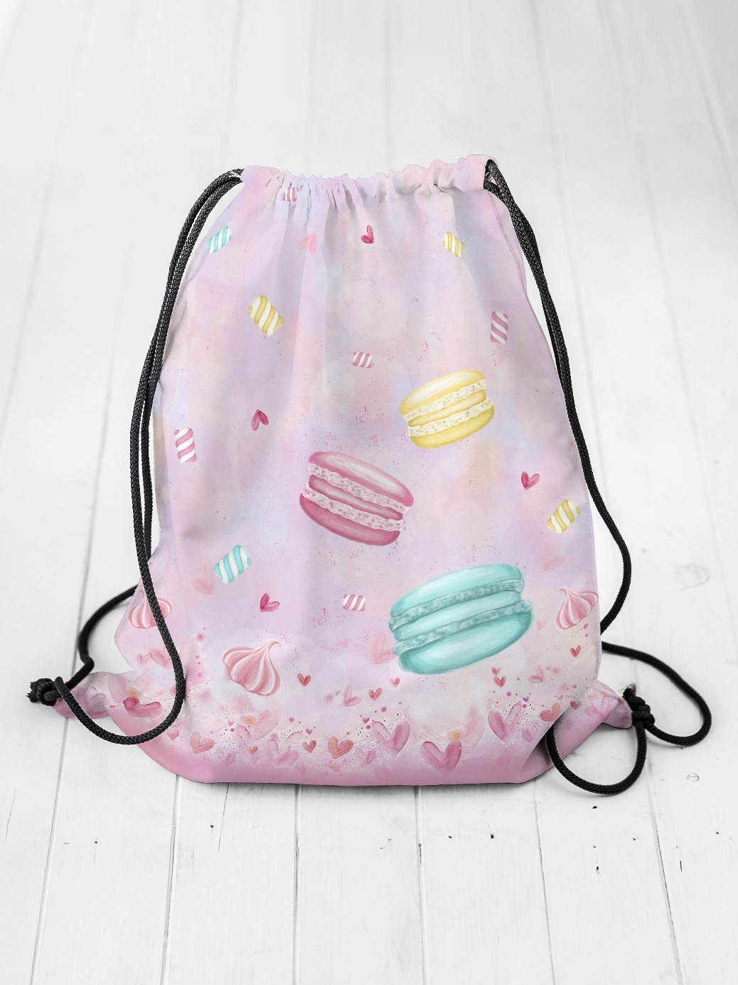 Детский рюкзак-мешок Сладости (35х45 см), размер 35х45 см