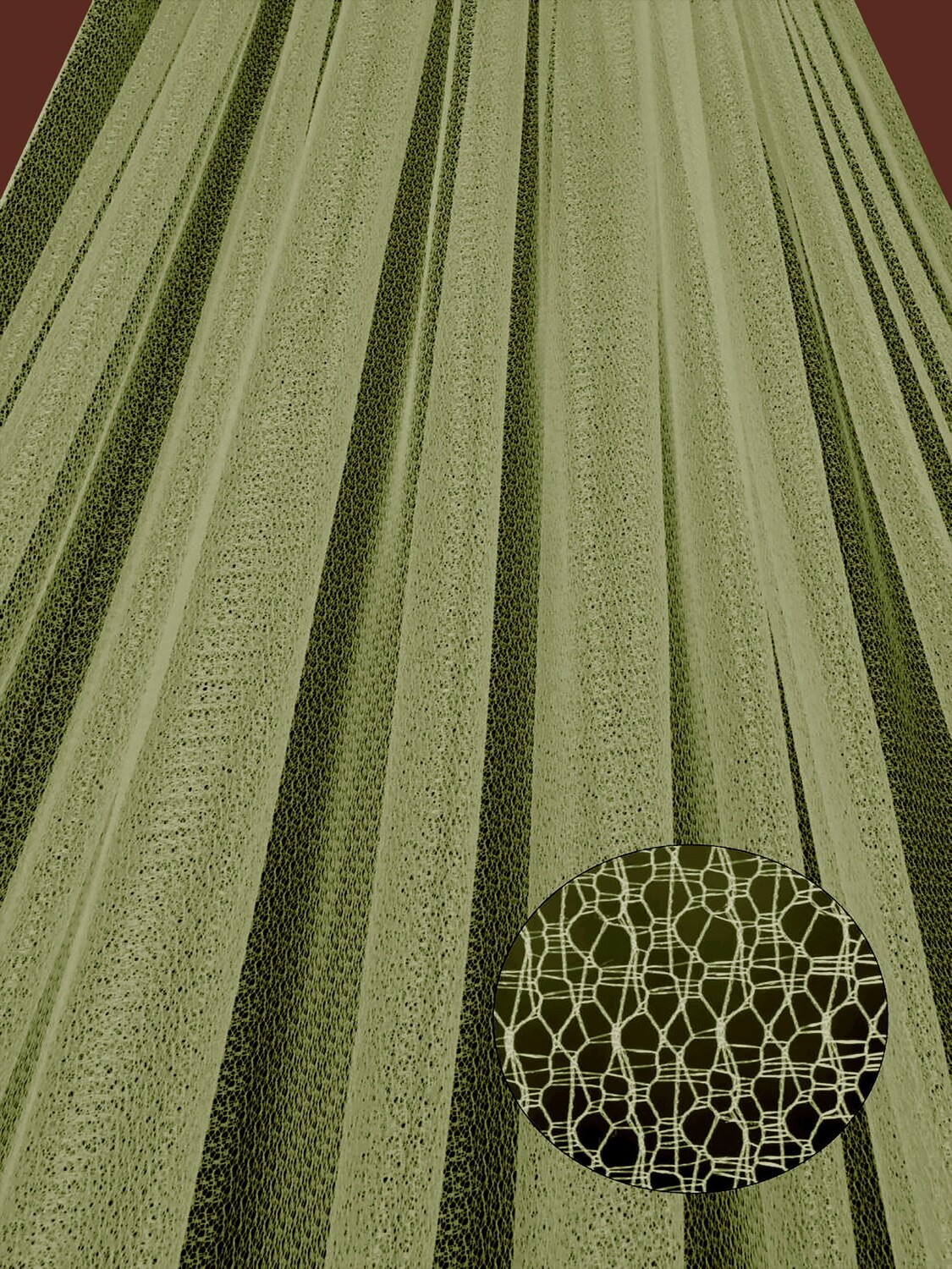 Классические шторы Lawrie цвет: оливковый (300х250 см - 1 шт)