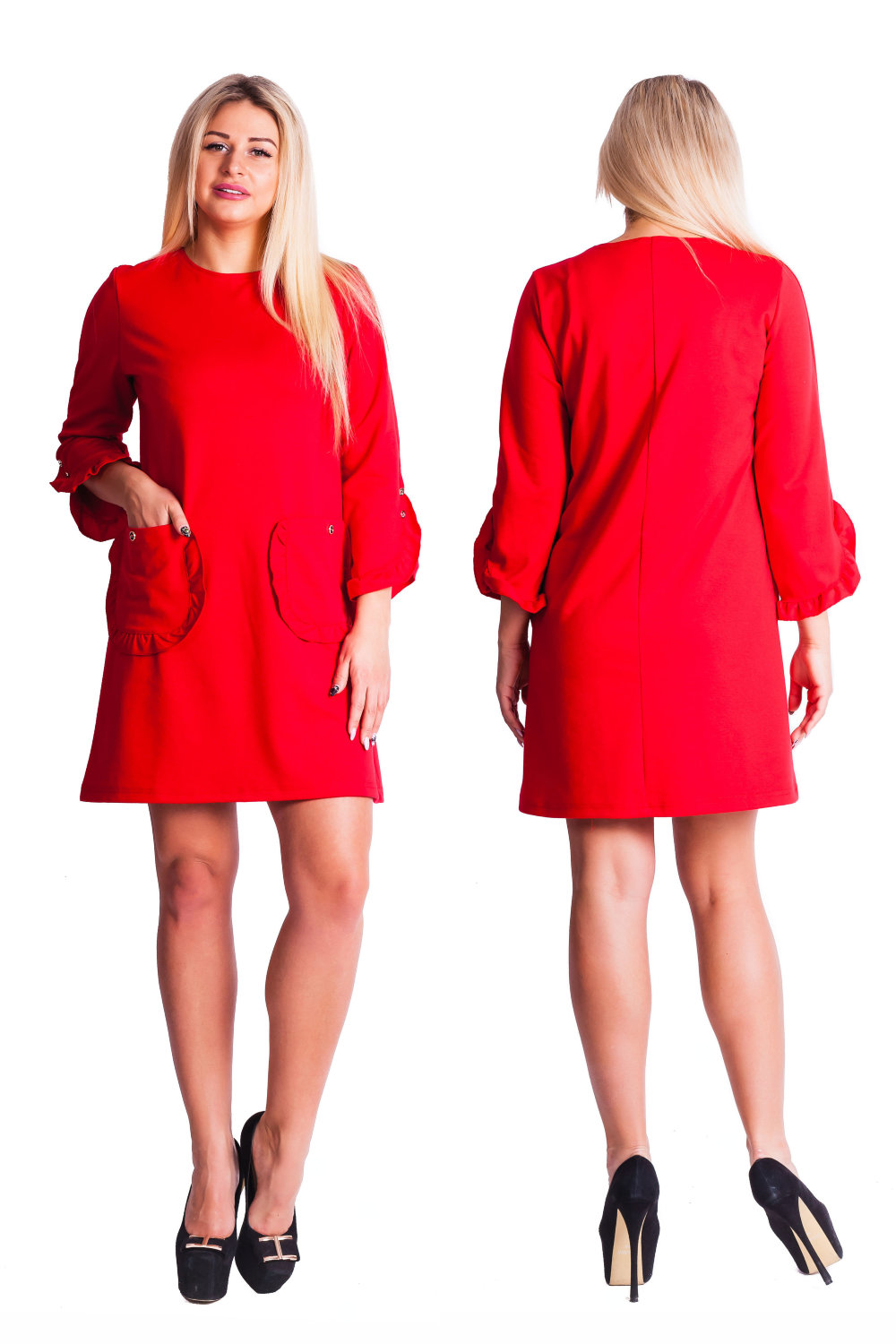 Платье Becci Цвет: Красный (44), размер {}{} nek521555 Платье Becci Цвет: Красный (44) - фото 1