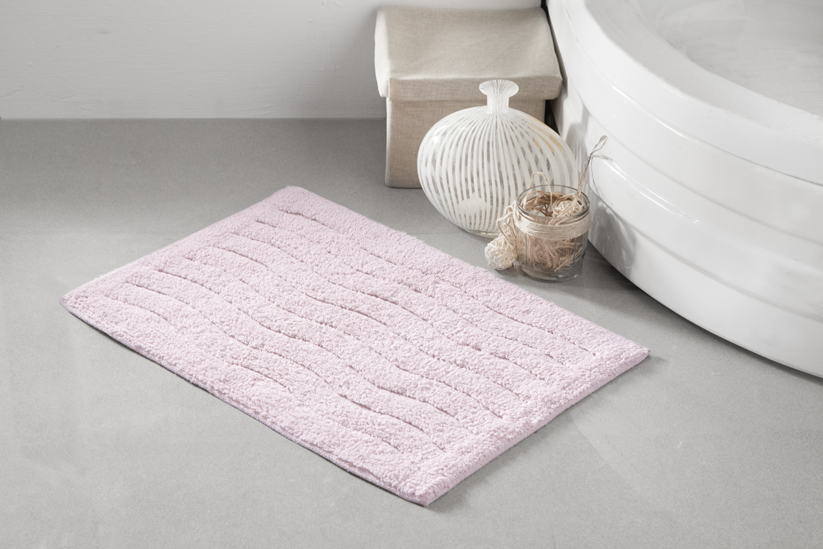 Коврик для ванной Cindi Цвет: Розовый (40х60 см), размер 40х60 см modl375868 Коврик для ванной Cindi Цвет: Розовый (40х60 см) - фото 1