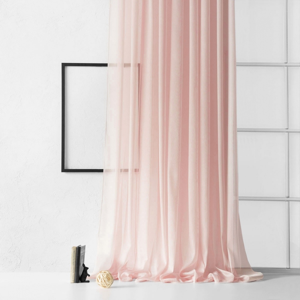 Классические шторы Lounli Цвет: Розовый, размер: {}{} pas567587 - фото 1
