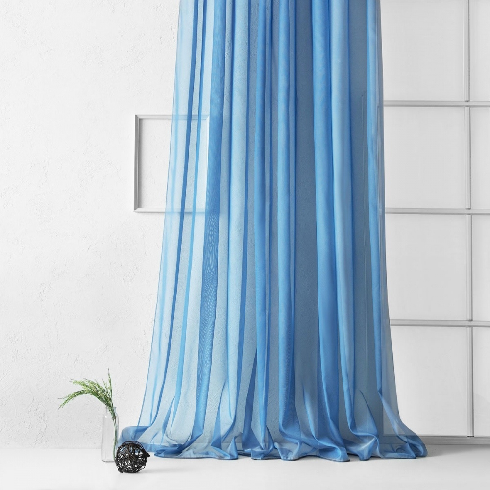 Классические шторы Rokho Цвет: Синий, размер {}{} pas567599 - фото 1