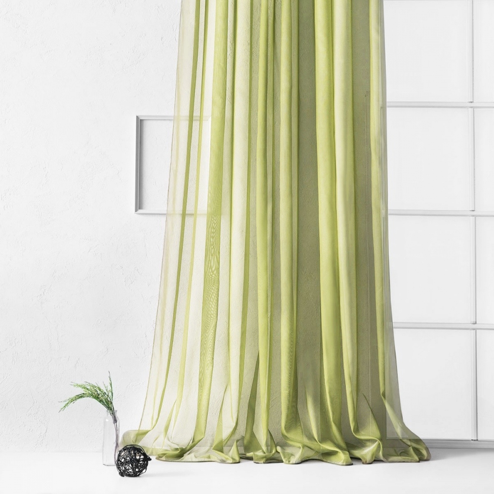 Классические шторы Rokho Цвет: Зеленый, размер: {}{} pas567603 - фото 1